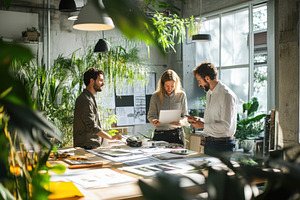 Manufacturers promote green solution, a Photo by Pavel_design