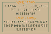 Irish Poem - Ligature Display Font, a Font by Bart Wesolek (Thumbnail 3 of 6)