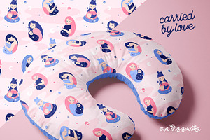 Carried by love - pattern collection
