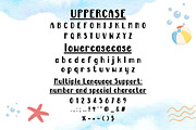 Holiday Sandy Beach - Handwritten, a Handwritten Font by Charmingbear59.design (Thumbnail 5 of 5)