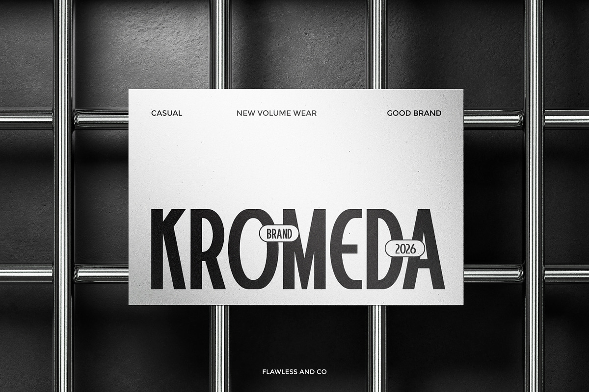 Kranezi - Condensed Sans Serif Font, a Sans Serif Font by Flawless And Co (Photo 3 of 10)