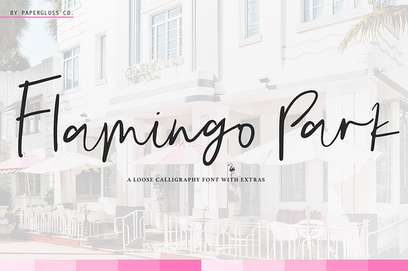 Flamingo Park + Bonus 10 Icons preview 8