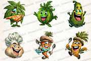Funny Vegetable Italian Brainrot, an Illustration by DreamCafeArt (Thumbnail 2 of 8)