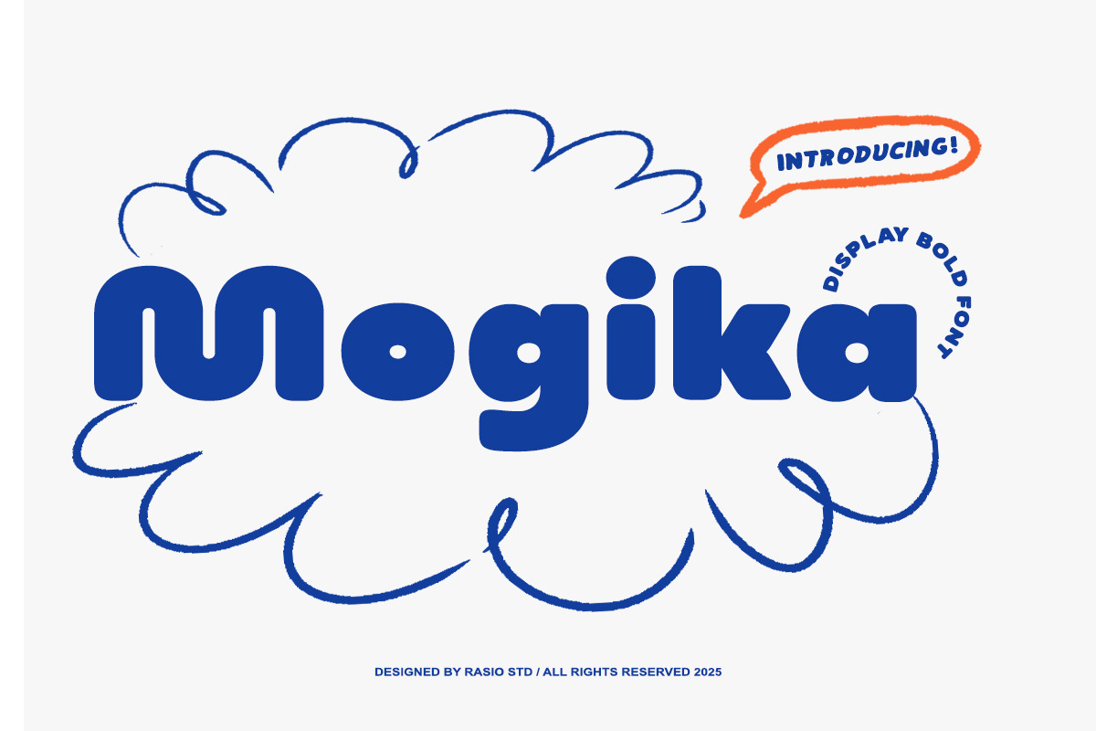 Mogika Display Bold Font, a Sans Serif Font by Rasio Studio (Photo 9 of 9)