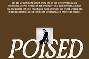 CS Gisele Stamp, a Serif Font by Craft Supply Co. (Thumbnail 4 of 8)