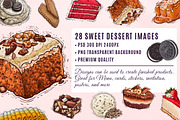 Cakes Watercolor Illustration, an Object Graphic by RMPL.std (Thumbnail 4 of 4)