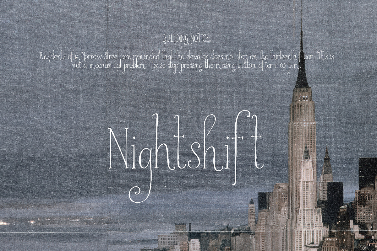 New York Folklore Script Font, a Handwritten Font by Mneme (Photo 2 of 8)