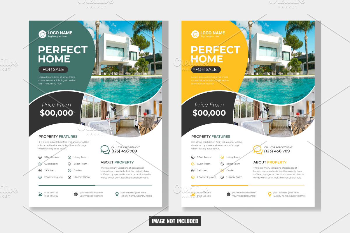 Real Estate Business Flyer, a Flyer Template by SouravDesign (Photo 1 of 2)