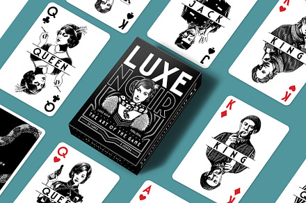 Art Deco Playing Cards Biz in a Box