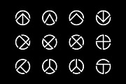 Zen Geometric Circle Logo Bundle, a Branding & Logo Template by Signatoro (Thumbnail 2 of 4)