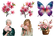 Watercolor Daydream Spring Bliss, an Illustration by DreamArtGraphic (Thumbnail 4 of 4)