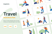 Flat Style Scenes for Web & Startup, a Graphic by GraphicCo (Thumbnail 1 of 6)