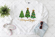 Christmas Tree PNG, Merry and Bright, an Illustration by Craft Nest (Thumbnail 4 of 6)