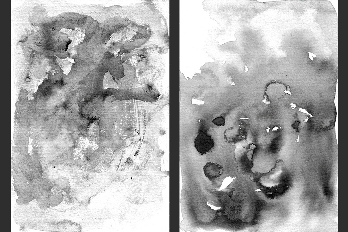 India Ink Wash Backgrounds, a Texture Graphic by M. by mprintly (Photo 4 of 5)