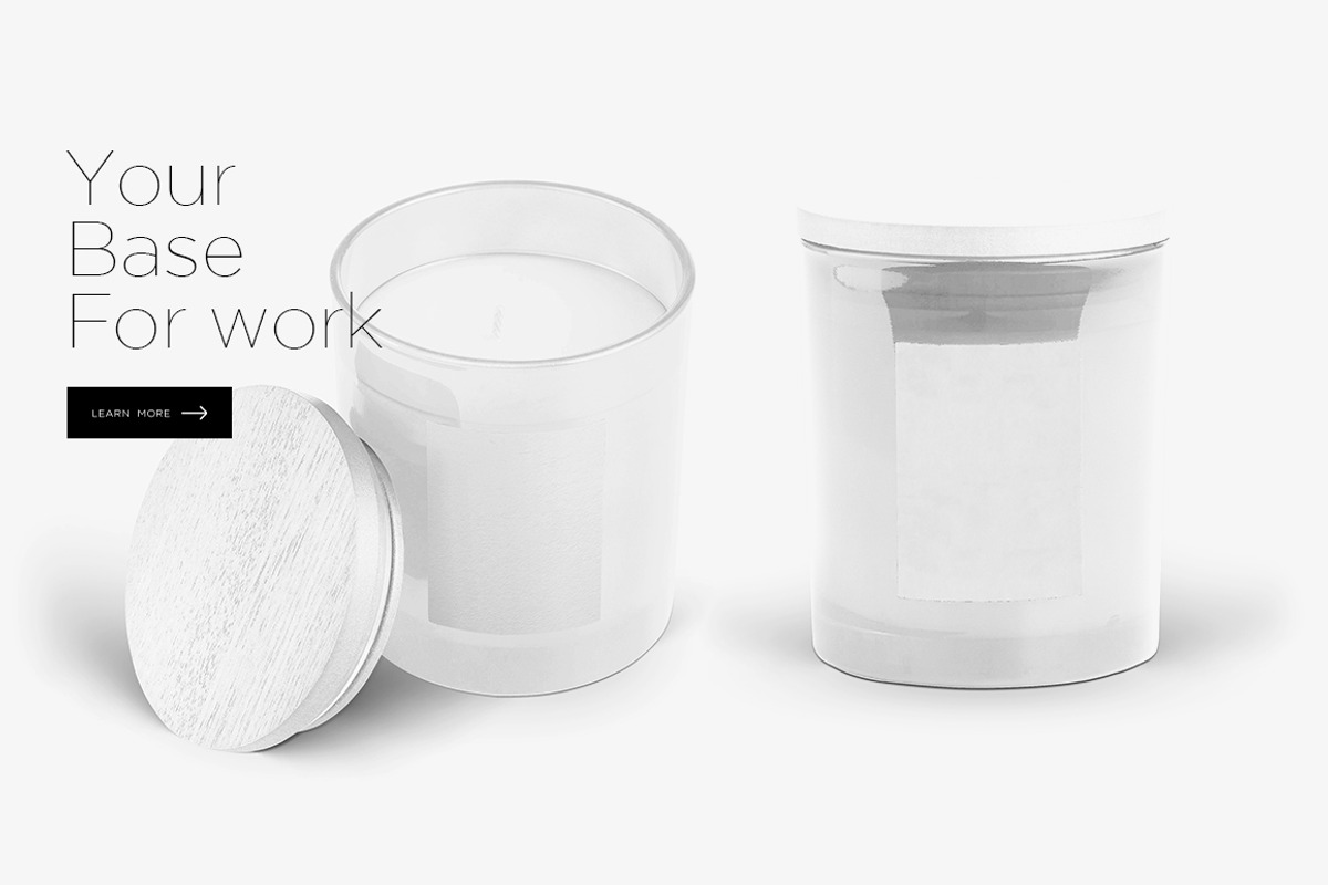 Candle Mock-up, a Household Mockup by Denny's Mock-ups (Photo 5 of 6)