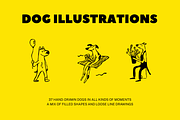 WOOFIX: 37 Vector Dogs, an Animal Illustration by Veyla (Thumbnail 1 of 9)