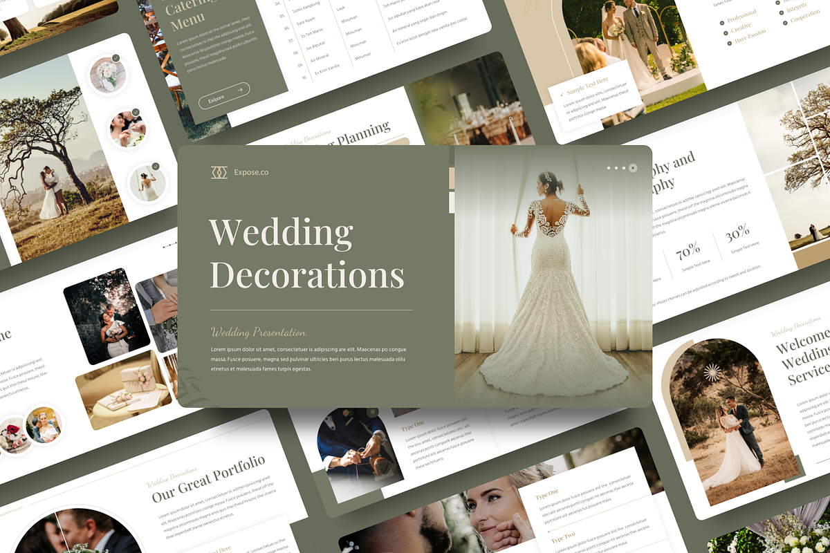 Expose - Wedding Keynote, a Presentation Template by YossyOneStd (Photo 1 of 6)