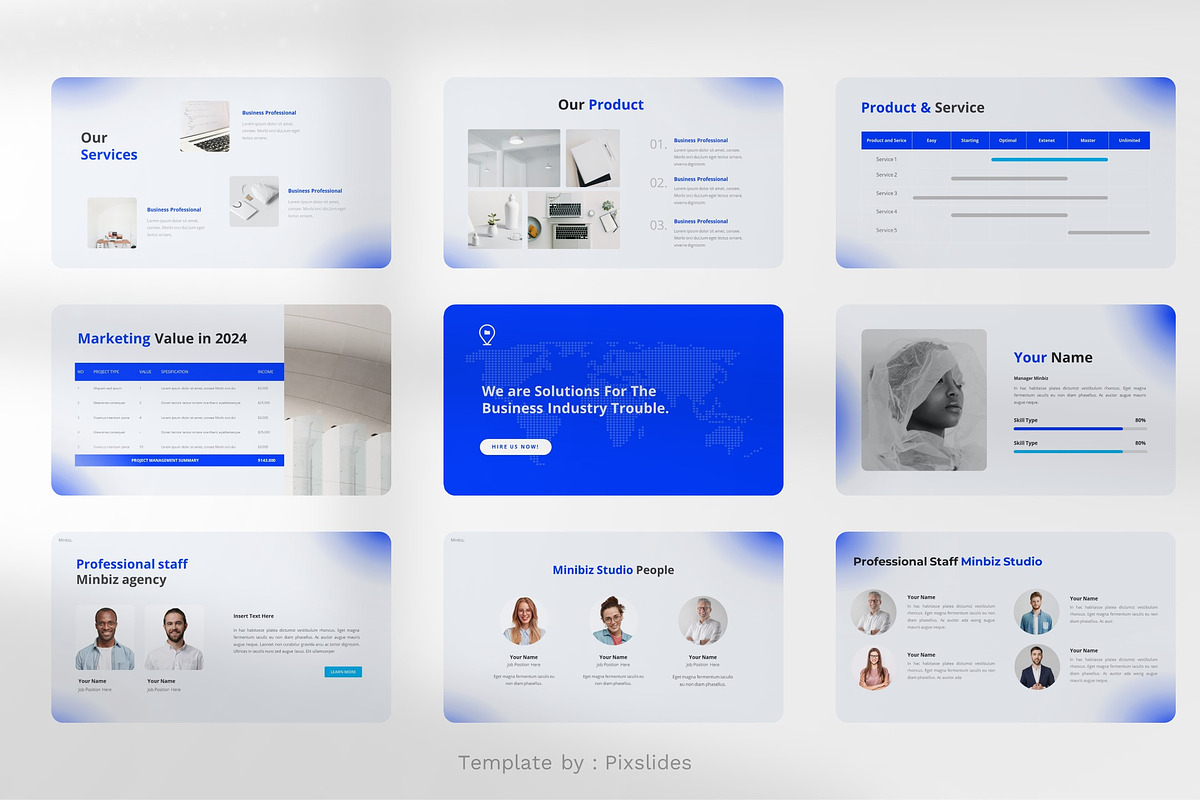 Minimal Business Keynote, a Presentation Template by Pixslides (Photo 5 of 7)