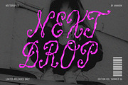 Inky Babe Messy Liquid Font Duo, a Handwritten Font by AnMark (Thumbnail 7 of 12)