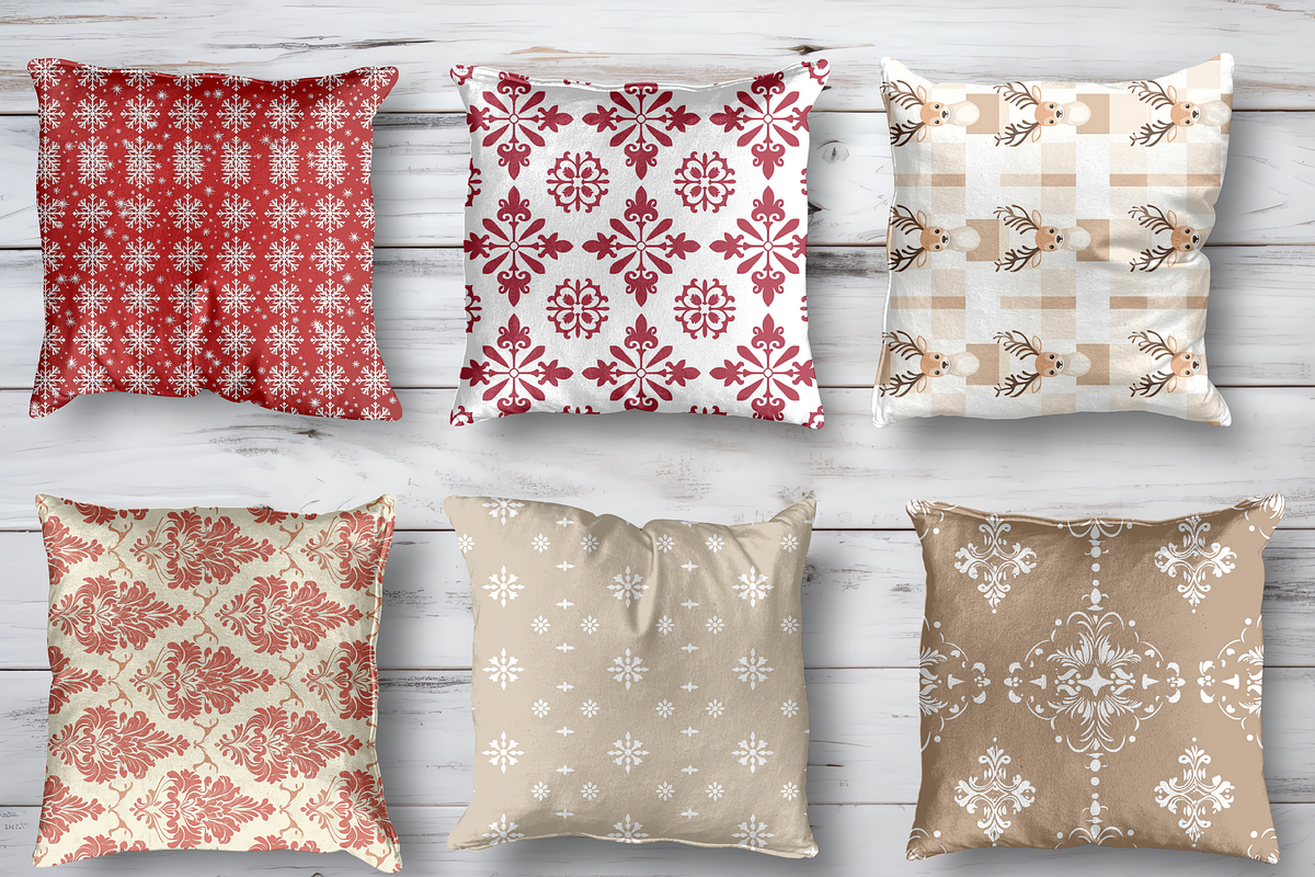Country Christmas Digital Paper, a Background Graphic by LA Design (Photo 7 of 10)