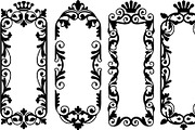 Laser Cut Ornamental Floral Border, a Decorative Illustration by himelgfx (Thumbnail 2 of 19)