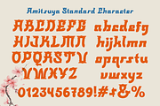 Amitsuya - Oriental Japanese Font, a Blackletter Font by madeDeduk (Thumbnail 2 of 9)