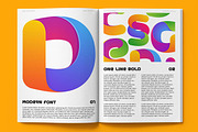 One Line Bold Colored font, a Symbol Font by kaer_shop (Thumbnail 6 of 10)