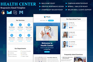 Health Center - Email Template