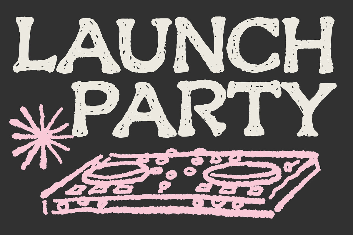 Roghen a Rough Serif Font, a Serif Font by Blankids Studio (Photo 4 of 12)