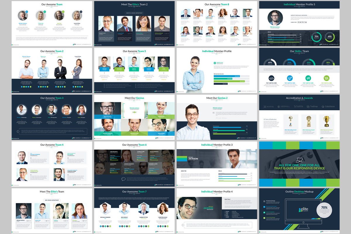 PowerPoint Presentation Template, a Presentation Template by ContestDesign (Photo 3 of 13)