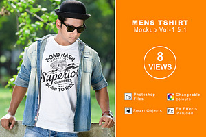 Mens Tshirt Mockup Vol-1.5.1