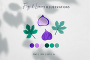 Figs exotic patterns, a Pattern Graphic by Yamurchik (Thumbnail 6 of 8)