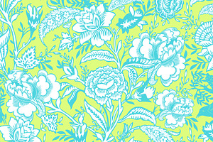 Vintage Peony Floral - Pattern