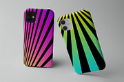 Color striped retro backgrounds 80s, a Pattern Graphic by ExpressShop (Thumbnail 2 of 5)