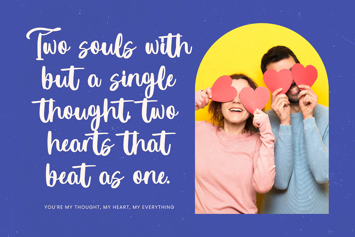 Dhaytime Bracket Bold Handwritten, a Script Font by Letterena Studios Script (Photo 5 of 20)