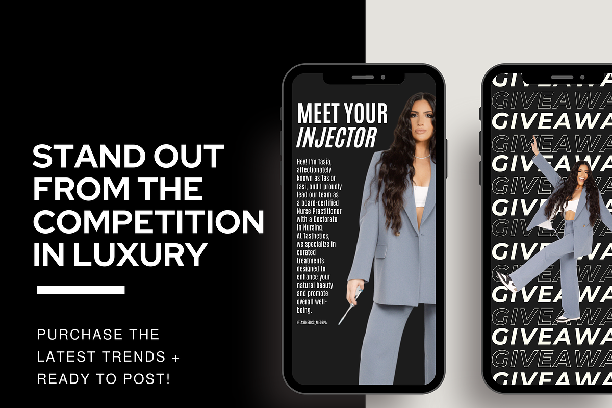 Instagram Templates for Canva Botox, a Social Media Template by Design Driven Media (Photo 4 of 10)