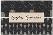 Creepy Crawlies Pattern Set, a Pattern Graphic by illuztrate (Thumbnail 2 of 3)