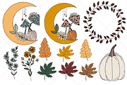 Thanksgiving Cozy Fall Clipart, a Graphic by Murphy & Frank (Thumbnail 5 of 8)