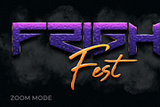 Fright Fest Text Effect Halloween, a Layer Style Add-On by Mockmenot (Thumbnail 3 of 3)