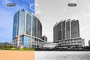 ARCHITECTURAL SKETCH FX — Ps Action, an Action Add-On by Studio Retouch (Thumbnail 7 of 12)