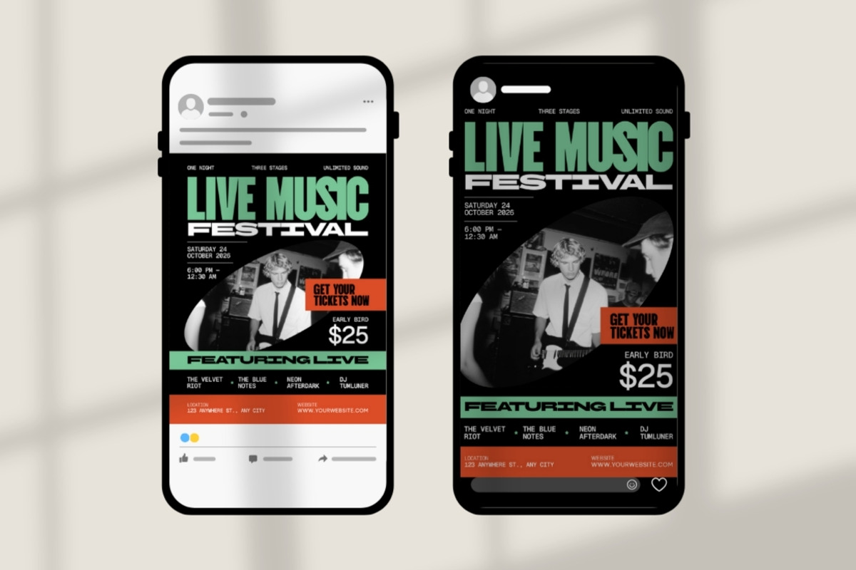 Music Event Flyer Set, a Flyer Template by Antstheme (Photo 2 of 3)