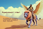 Runekraeft-font-Motel-0292-25, a Font by canve (Thumbnail 1 of 2)