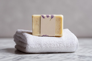 Handmade Lavender Soap, a Beauty & Fashion Photo by Virgo Studio