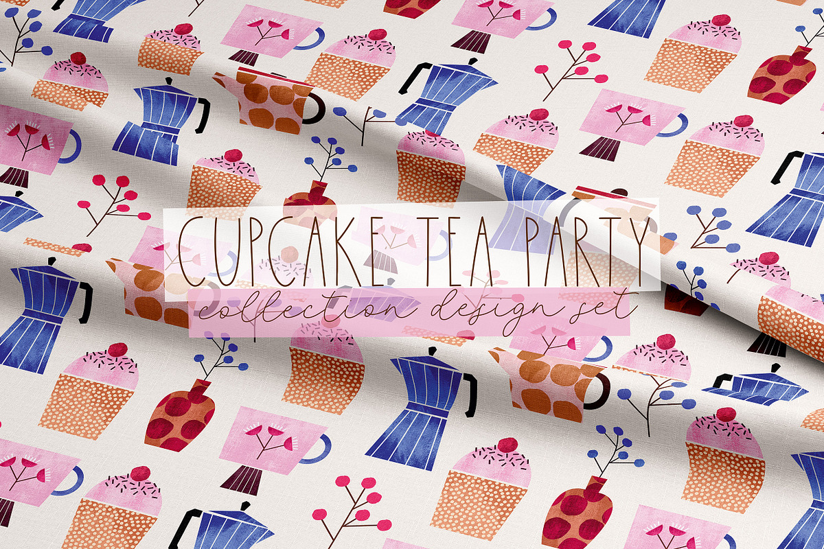 Tea Party Collection, an Object Graphic by Miss Poopy Studio (Photo 7 of 10)