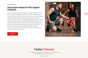Gym & Fitness Website HTML Template, a Bootstrap Template by Themeplaza (Thumbnail 2 of 5)