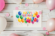 Happy Birthday to you text Clipart, a Decorative Illustration by VetalStock (Thumbnail 2 of 12)