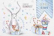 Watercolour Christmas collection, a Decorative Illustration by Peace ART (Thumbnail 2 of 7)