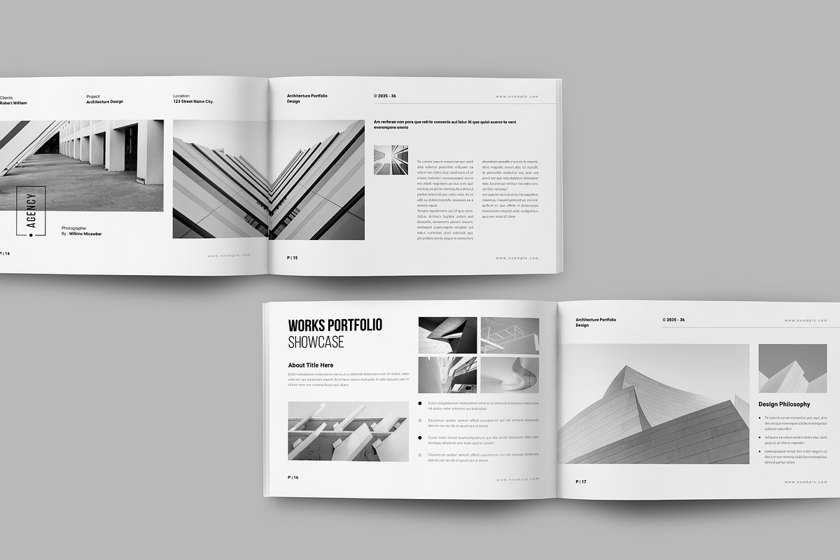 Architecture Portfolio Template Indd, a Brochure Template by StyleArt (Photo 7 of 12)