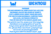 Normal Life font, a Sans Serif Font by weknow (Thumbnail 8 of 9)