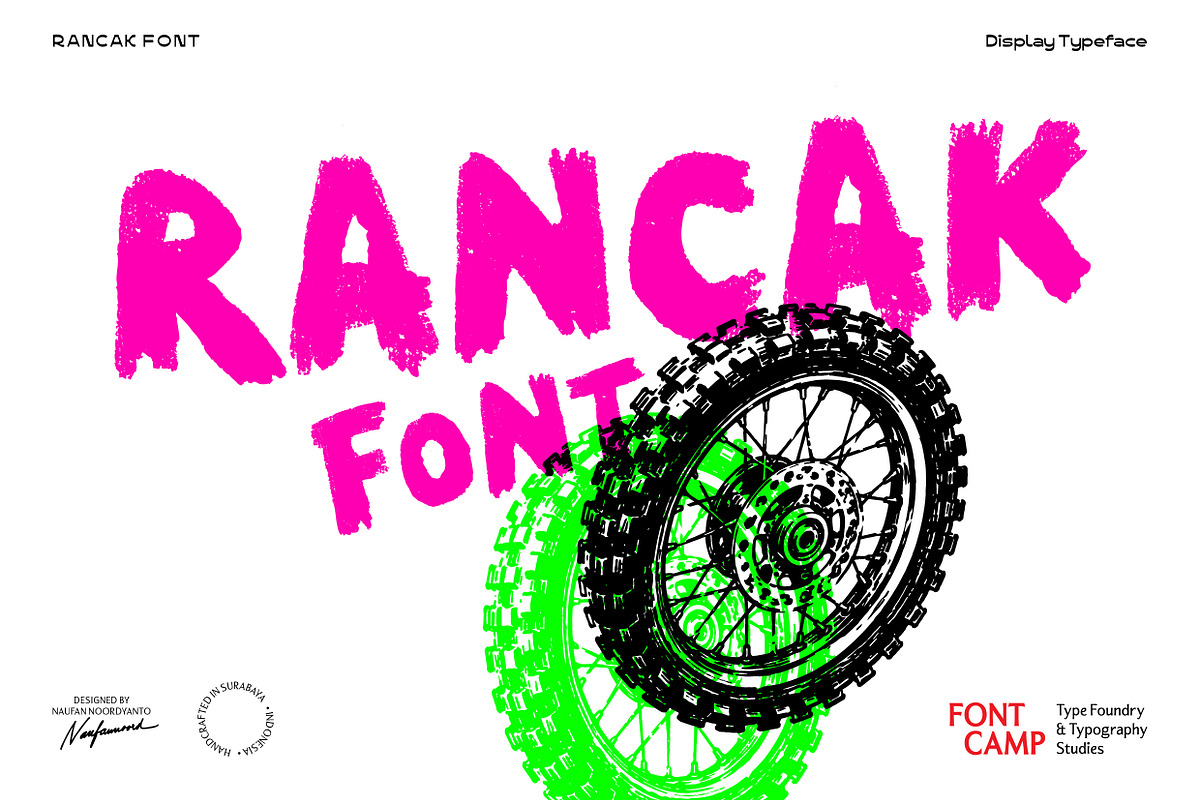 Rancak Font, a Handwritten Font by Fontcamp Type Foundry (Photo 1 of 9)